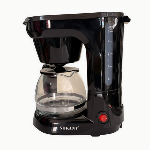 1 - Cafetera eléctrica Digital Sokany de 5 tazas